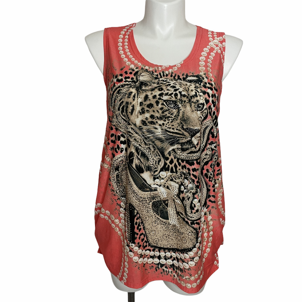 Blossom BYP Tiger Tank Tunic